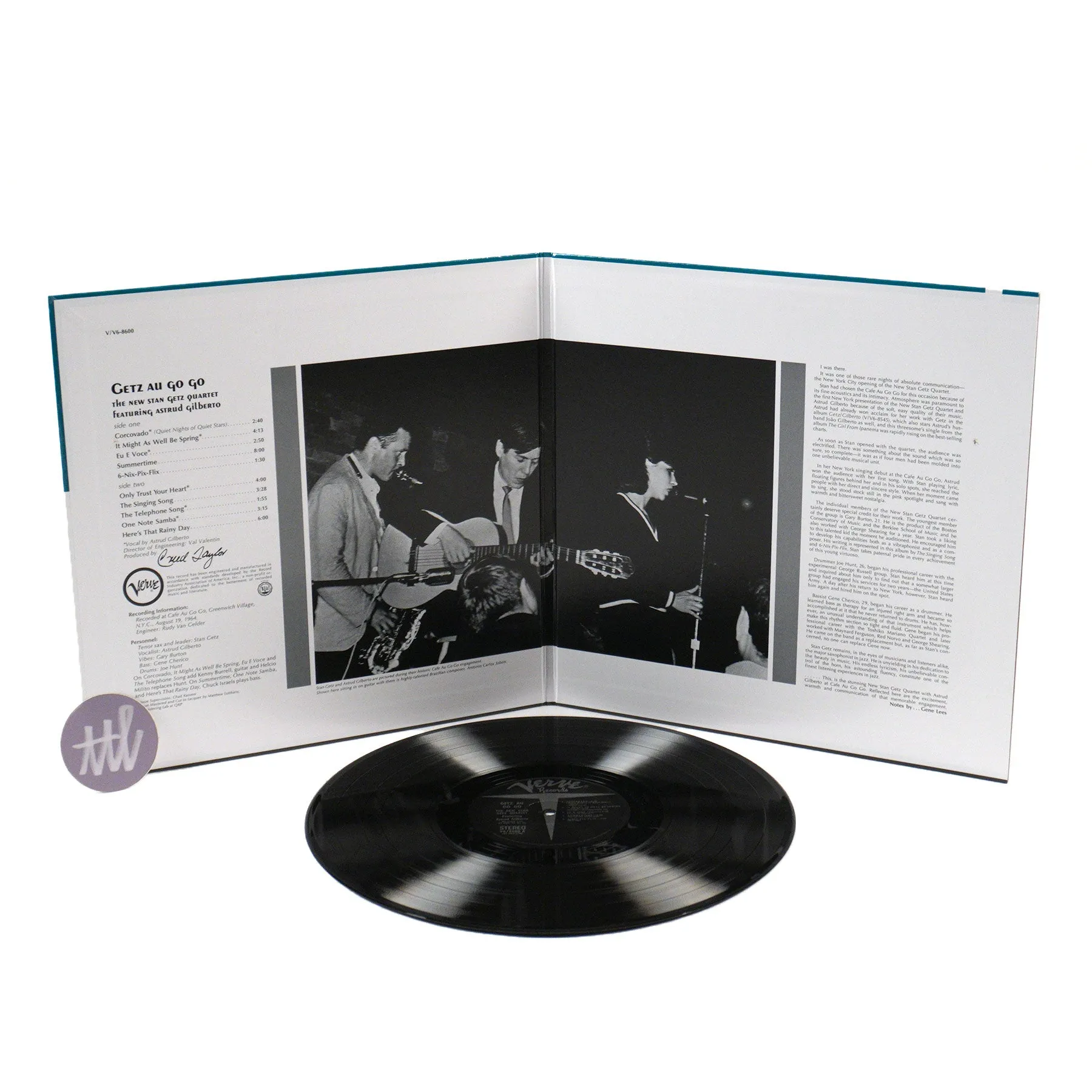 Stan Getz: Getz Au Go Go feat. Astrud Gilberto (Acoustic Sounds 180g) Vinyl LP