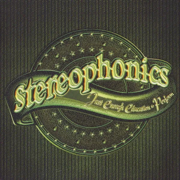 Stereophonics  Just Enough Education To Perform  (Arrives in 4 days) hi-fi music center,hi-fi speaker grill,hi-fi equipment organizer