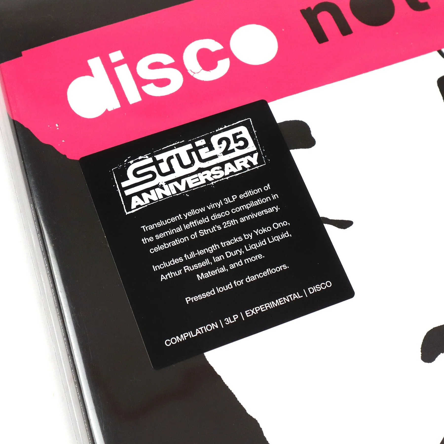 Strut Records: Disco Not Disco - Leftfield Disco Classics From The NY Underground (Colored Vinyl) Vinyl 3LP