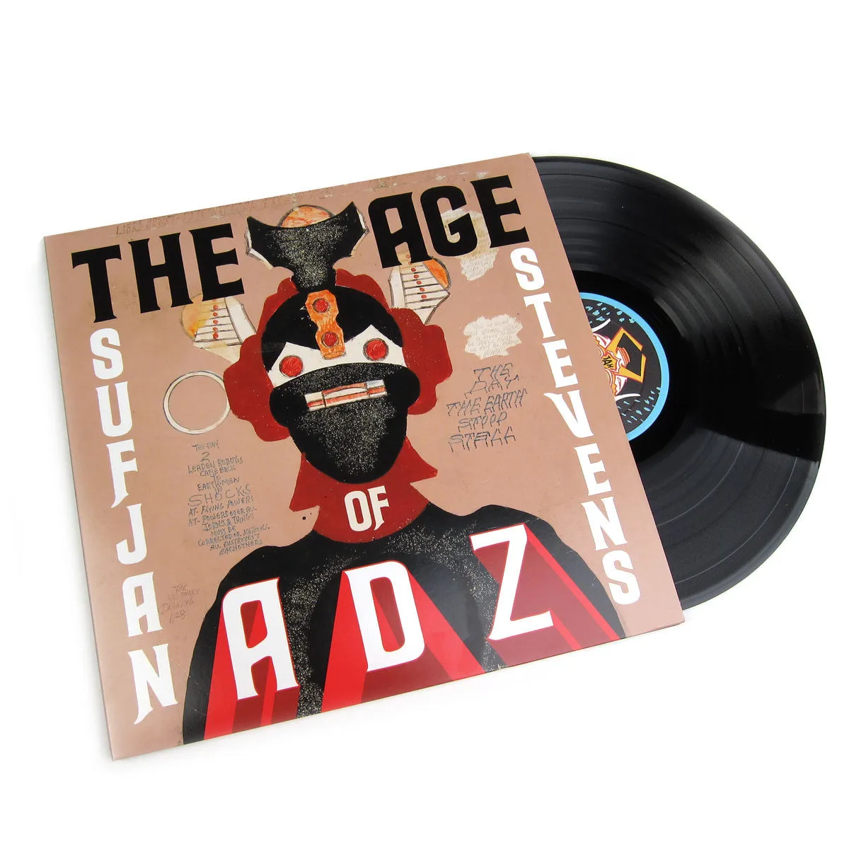 Sufjan Stevens: The Age Of Adz Vinyl 2LP hi-fi speaker analyzer,hi-fi pink noise calibrator,hi-fi frequency sweep