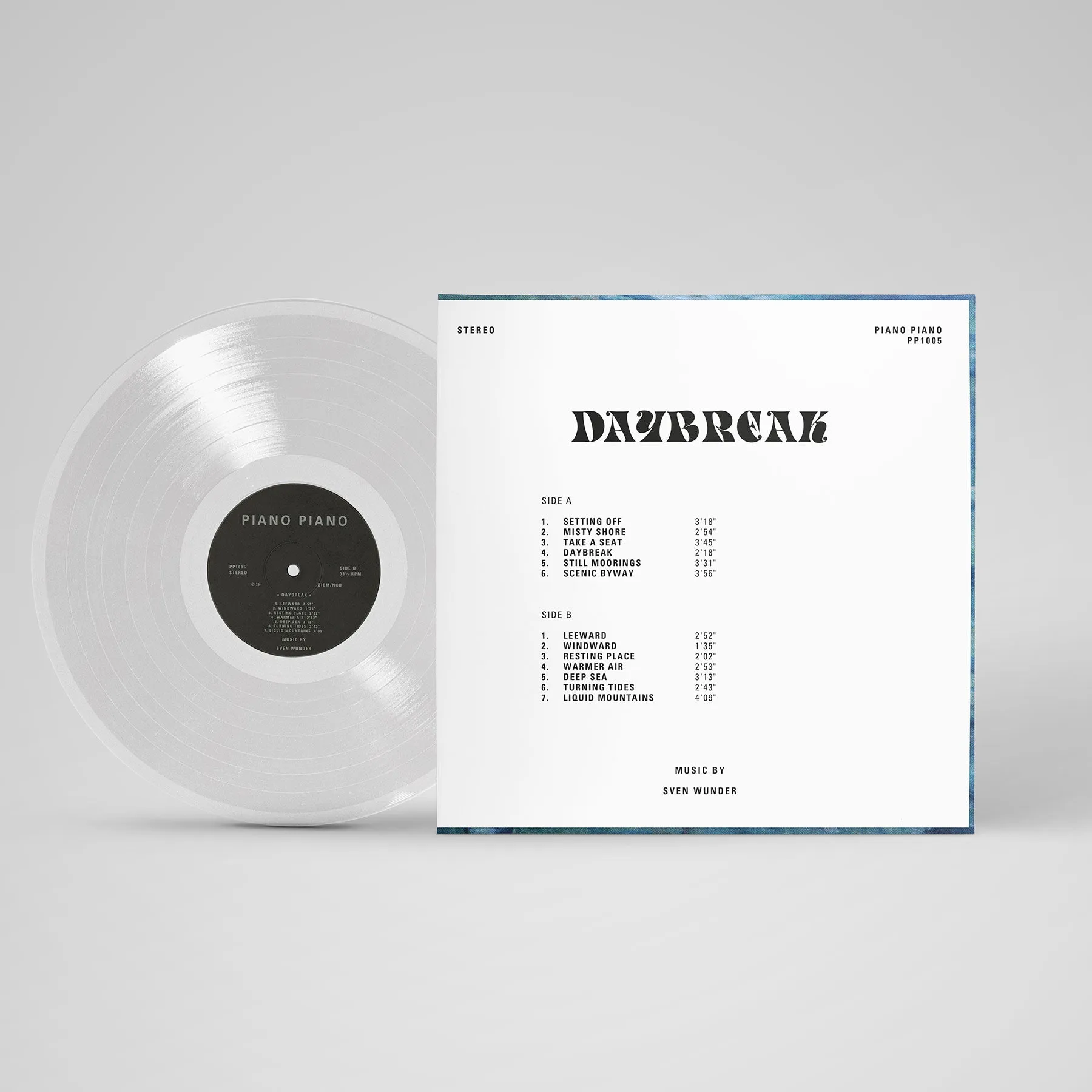 Sven Wunder: Daybreak (Colored Vinyl) Vinyl LP - Turntable Lab Exclusive - LIMIT 1 PER CUSTOMER - PRE-ORDER