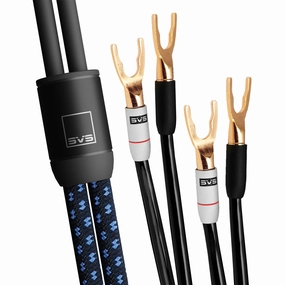SVS SoundPath Ultra Bi-Wire Speaker Cable with Spade Connectors  20 ft.