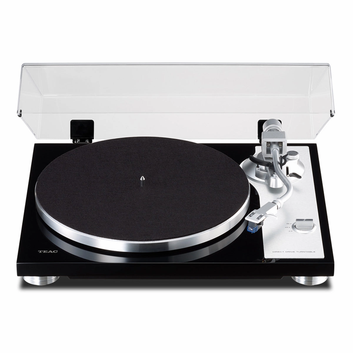 TEAC TN-4D-SE Direct-Drive Turntable with SAEC Tonearm, Built-In Phono Amp, Anti-Skate, and Pre-Installed Sumiko MM Cartridge (Black) hi-fi class D amplifier,hi-fi class AB amplifier,hi-fi stereo kit for beginners
