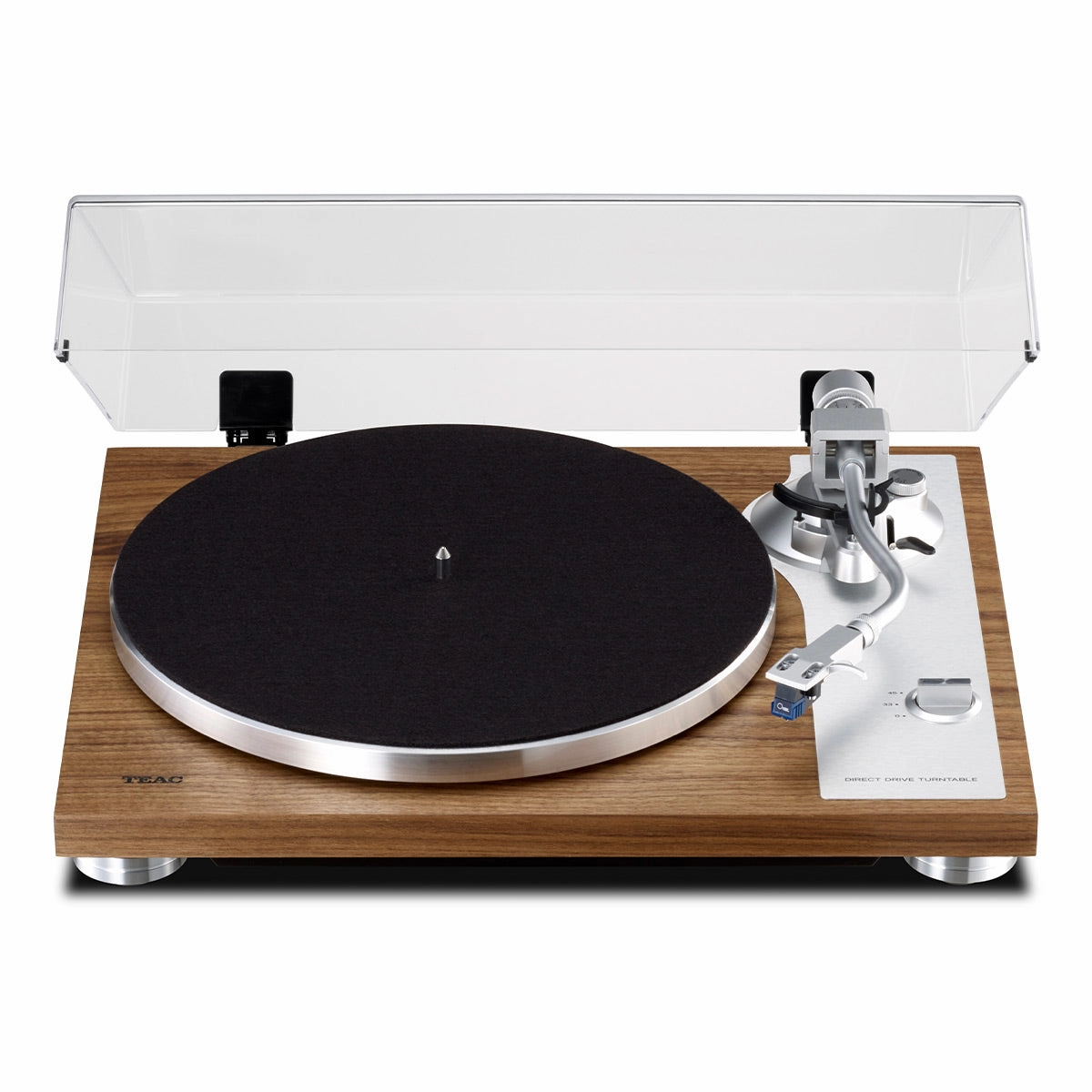 TEAC TN-4D-SE Direct-Drive Turntable with SAEC Tonearm, Built-In Phono Amp, Anti-Skate, and Pre-Installed Sumiko MM Cartridge (Walnut) hi-fi class D amplifier,hi-fi class AB amplifier,hi-fi stereo kit for beginners