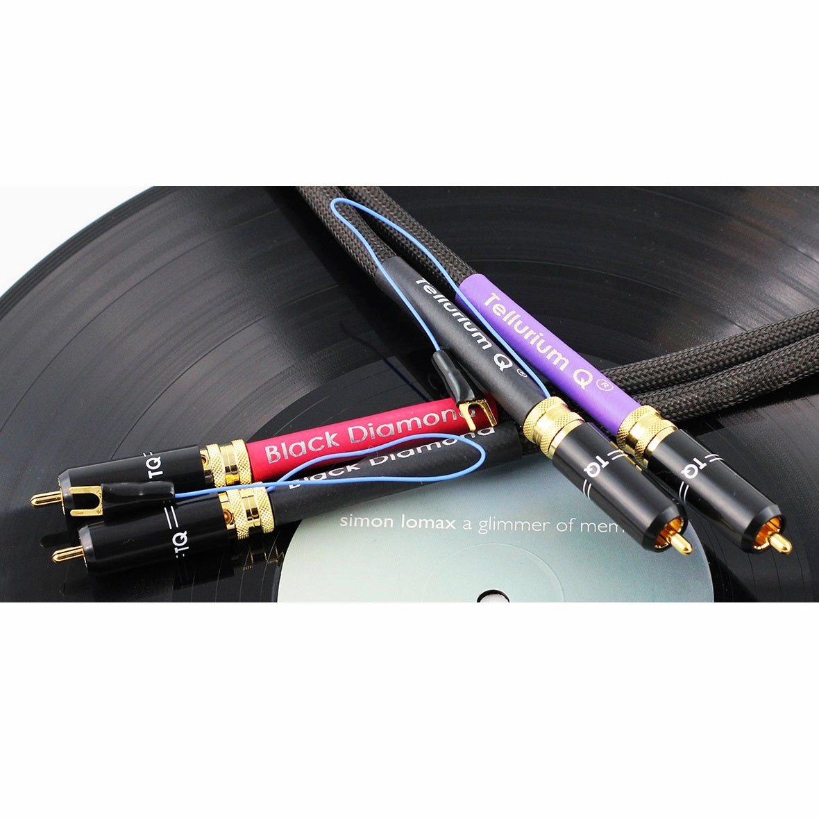 Tellurium Q Black Diamond Turntable RCA 1M Set