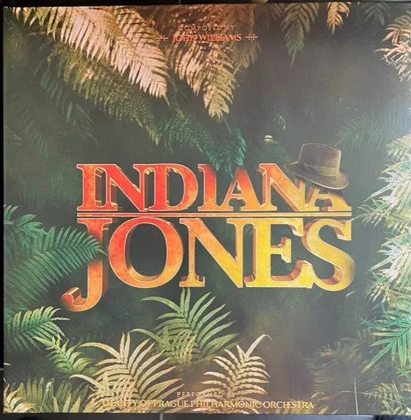 The City of Prague Philharmonic Orchestra  Indiana Jones (Colored LP) (Arrives in 4 days ) hi-fi music center,hi-fi speaker grill,hi-fi equipment organizer