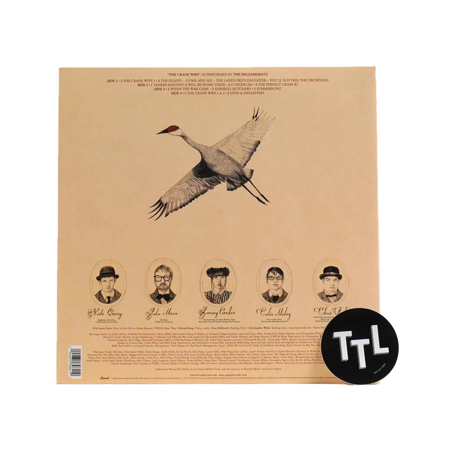 The Decemberists: The Crane Wife Vinyl 2LP
