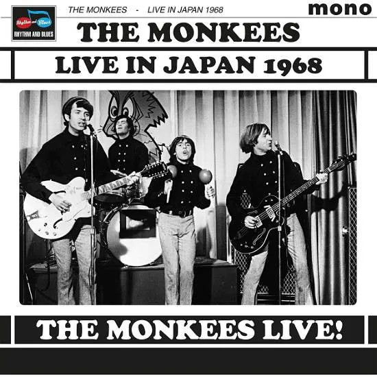 The Monkees  Live In Japan 1968   (Arrives in 4 days ) hi-fi music center,hi-fi speaker grill,hi-fi equipment organizer
