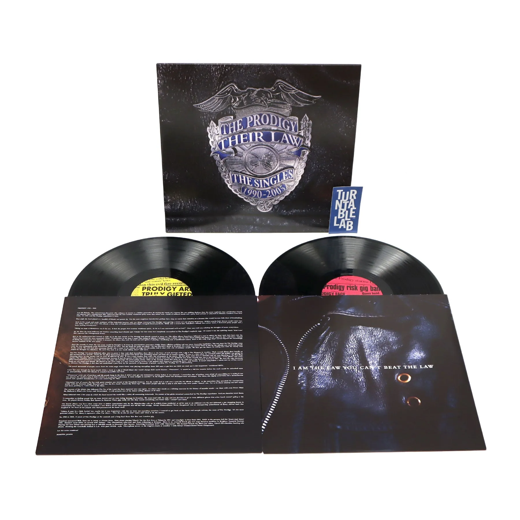 The Prodigy: Their Law - The Singles 1990-2005 Vinyl 2LP