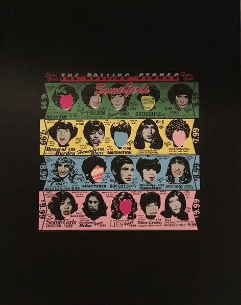 The Rolling Stones  Some Girls (Arrives in 4 days) hi-fi music center,hi-fi speaker grill,hi-fi equipment organizer