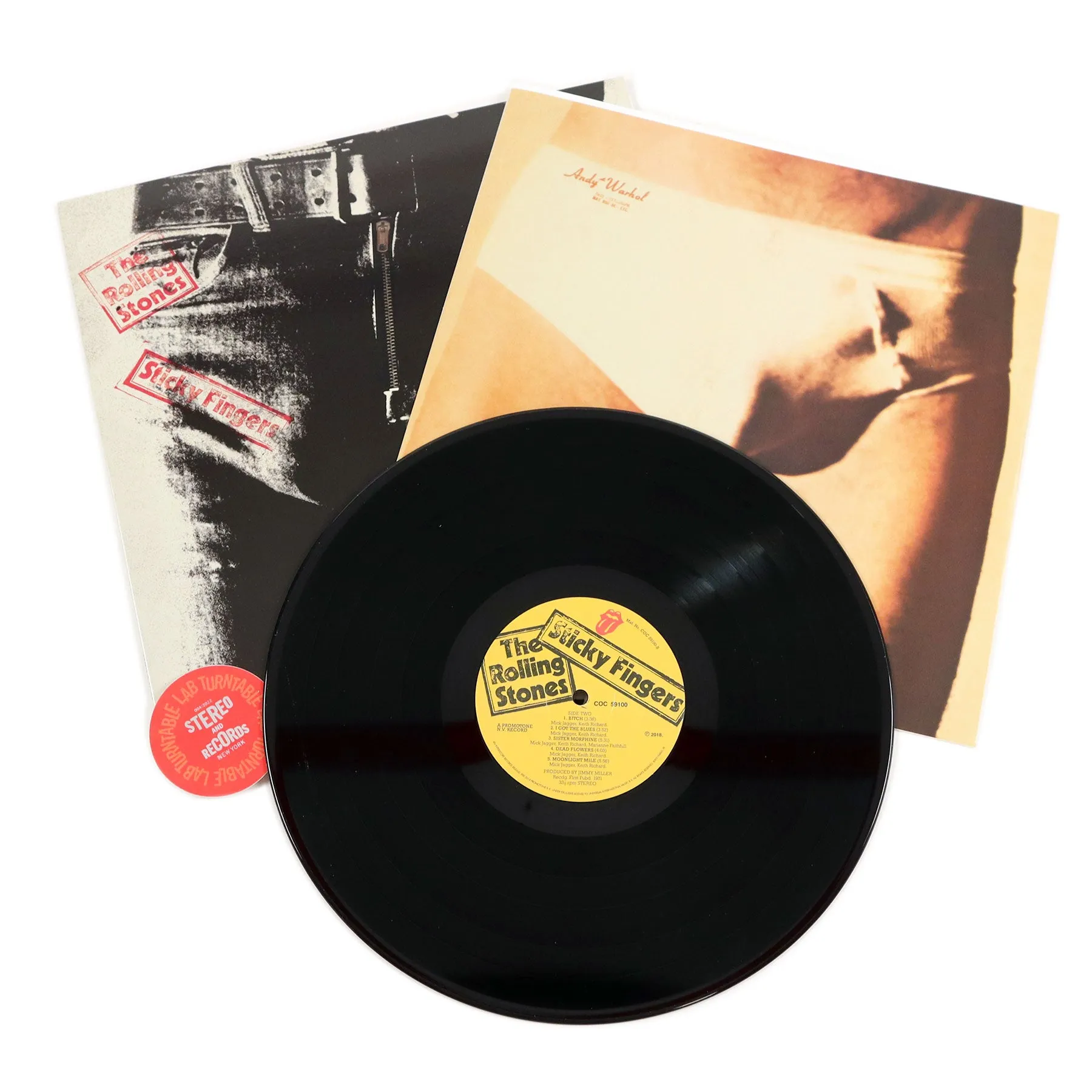 The Rolling Stones: Sticky Fingers (180g, Half Speed Master) Vinyl LP