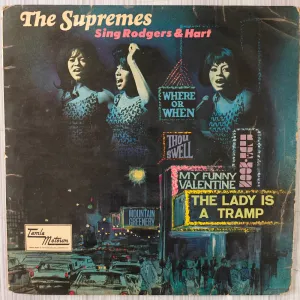 The Supremes  The Supremes Sing Rodgers & Hart (Used Vinyl - VG ) PJ Marketplace