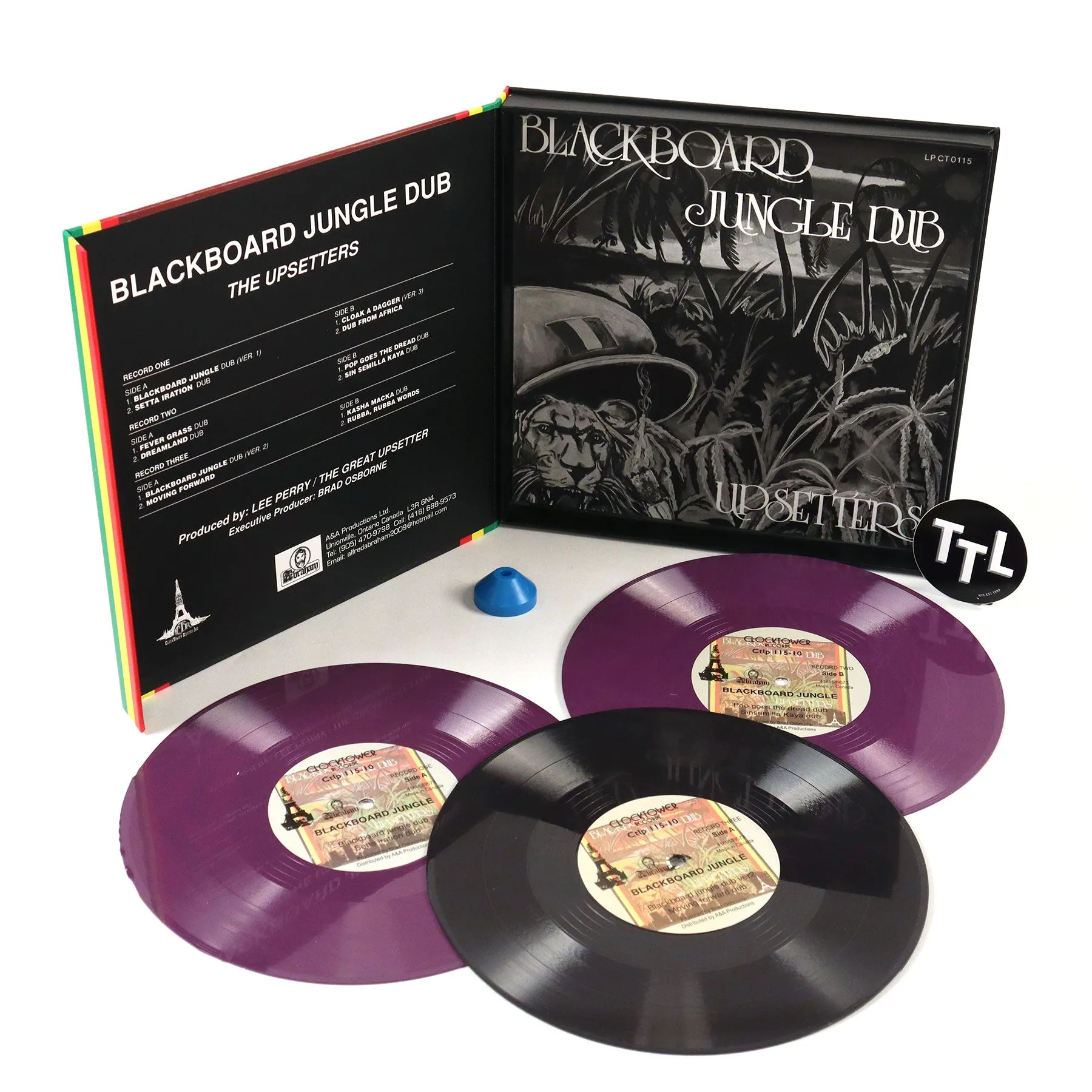 The Upsetters: Blackboard Jungle Dub (Lee Perry, King Tubby) Vinyl 3x10" Boxset