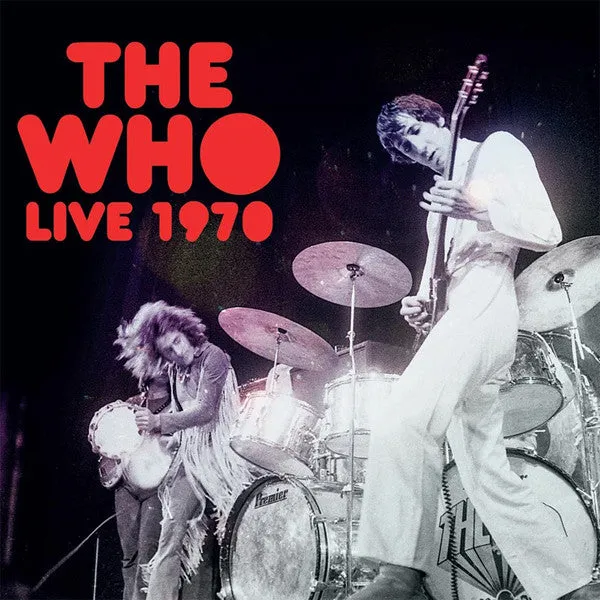 The Who  Live 1970   (Arrives in 4 days ) hi-fi music center,hi-fi speaker grill,hi-fi equipment organizer