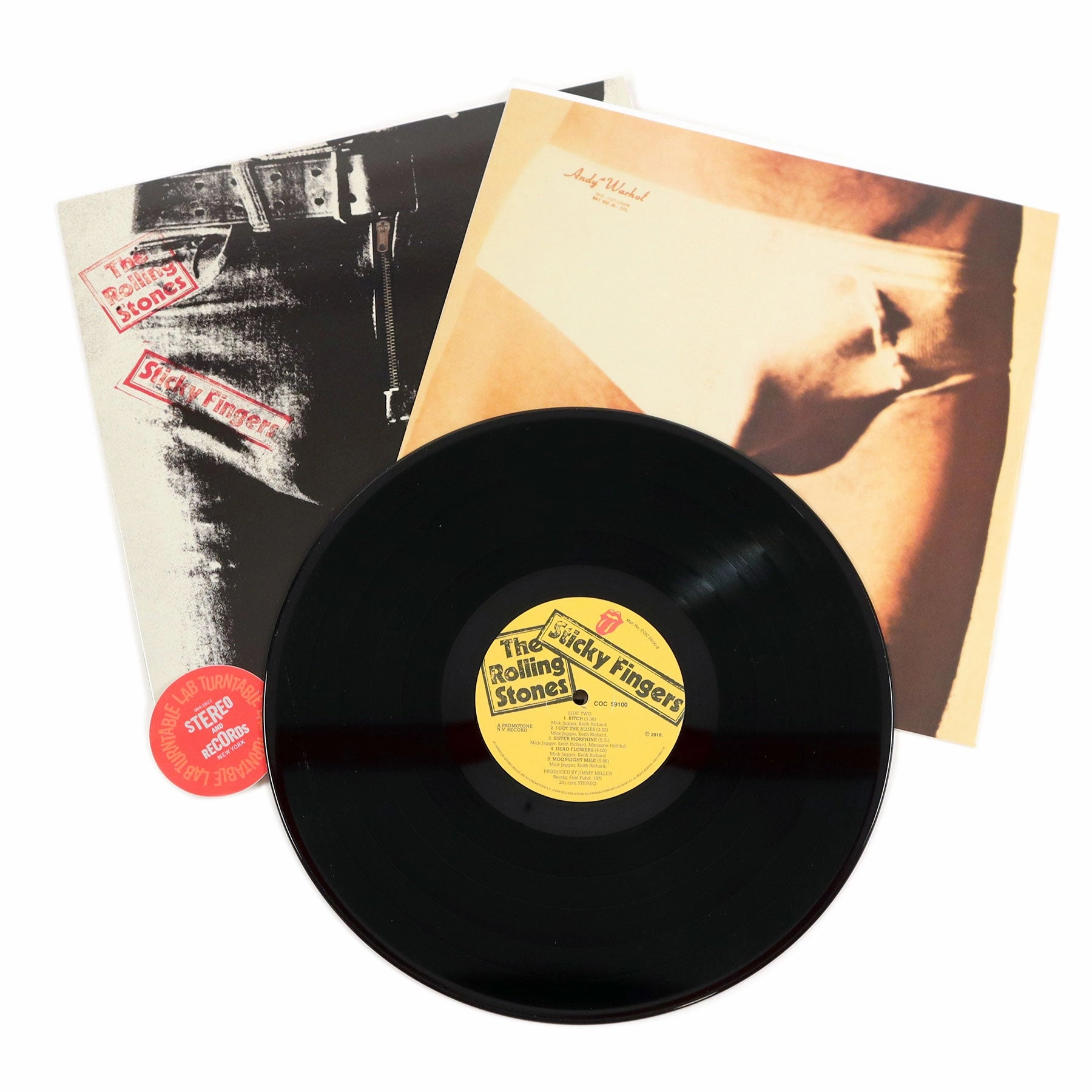 The Rolling Stones: Sticky Fingers (180g, Half Speed Master) Vinyl LP