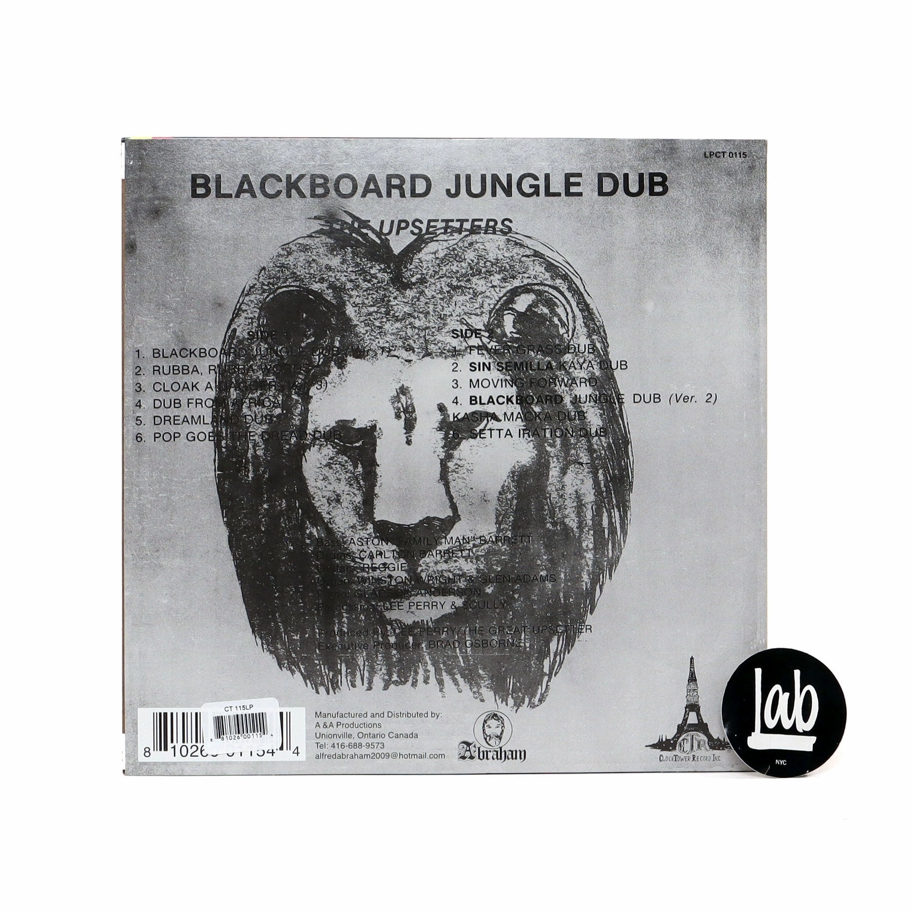 The Upsetters: Blackboard Jungle Dub (Lee Perry, King Tubby) Vinyl LP