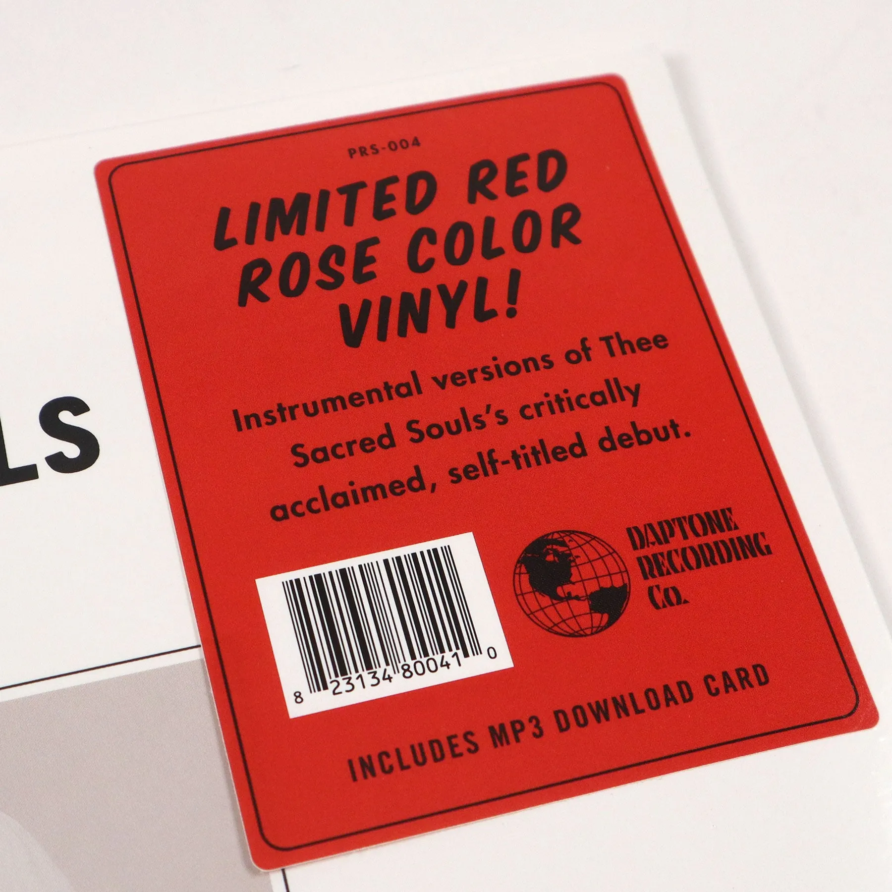 Thee Sacred Souls: The Instrumentals (Colored Vinyl) Vinyl LP