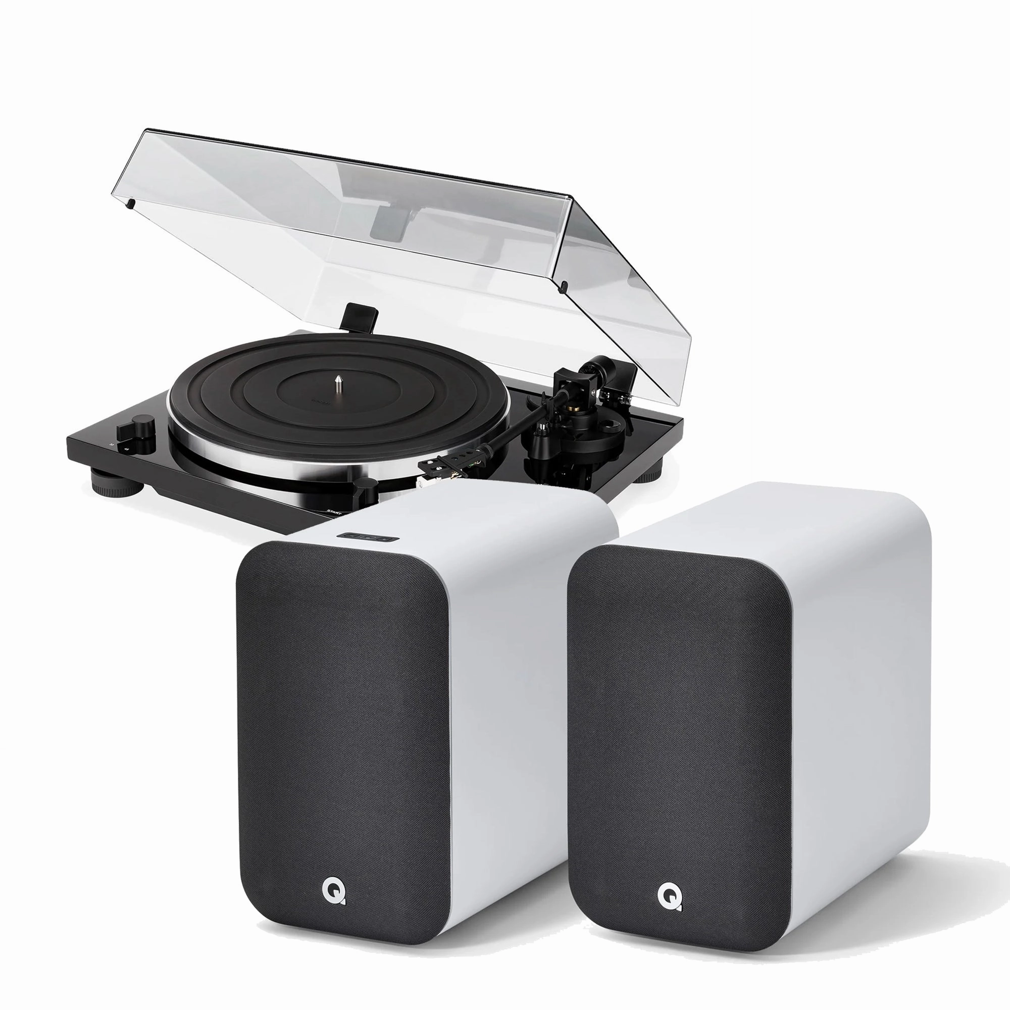 Thorens TD 201 Manual Turntable & Q Acoustics M20 HD Wireless Bluetooth Music System Bundle