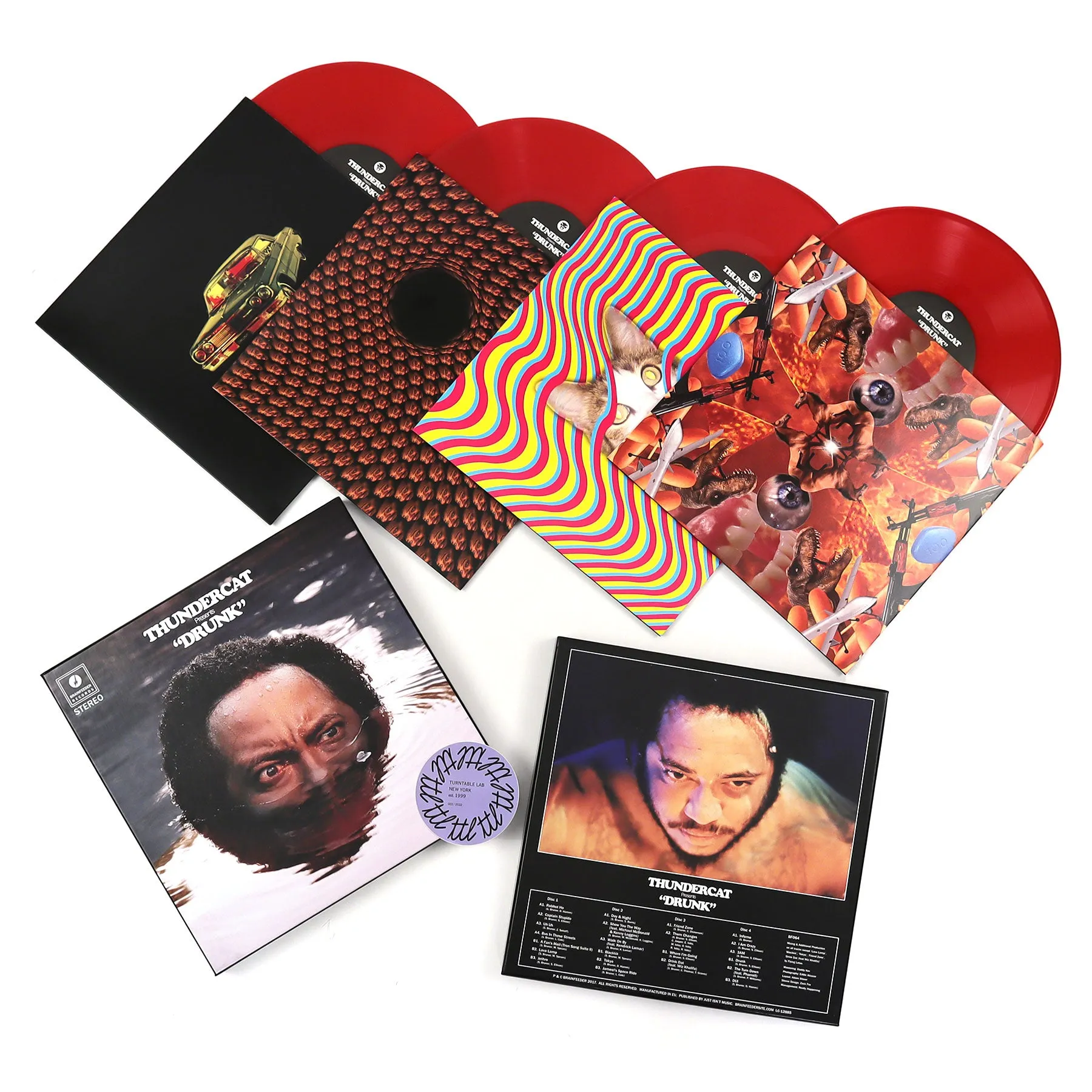 Thundercat: Drunk (Colored Vinyl) Vinyl 4x10" Boxset