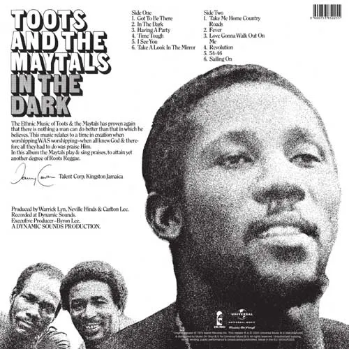 Toots And The Maytals*  In The Dark (Music On Vinyl) (Arrives in 21 Days)