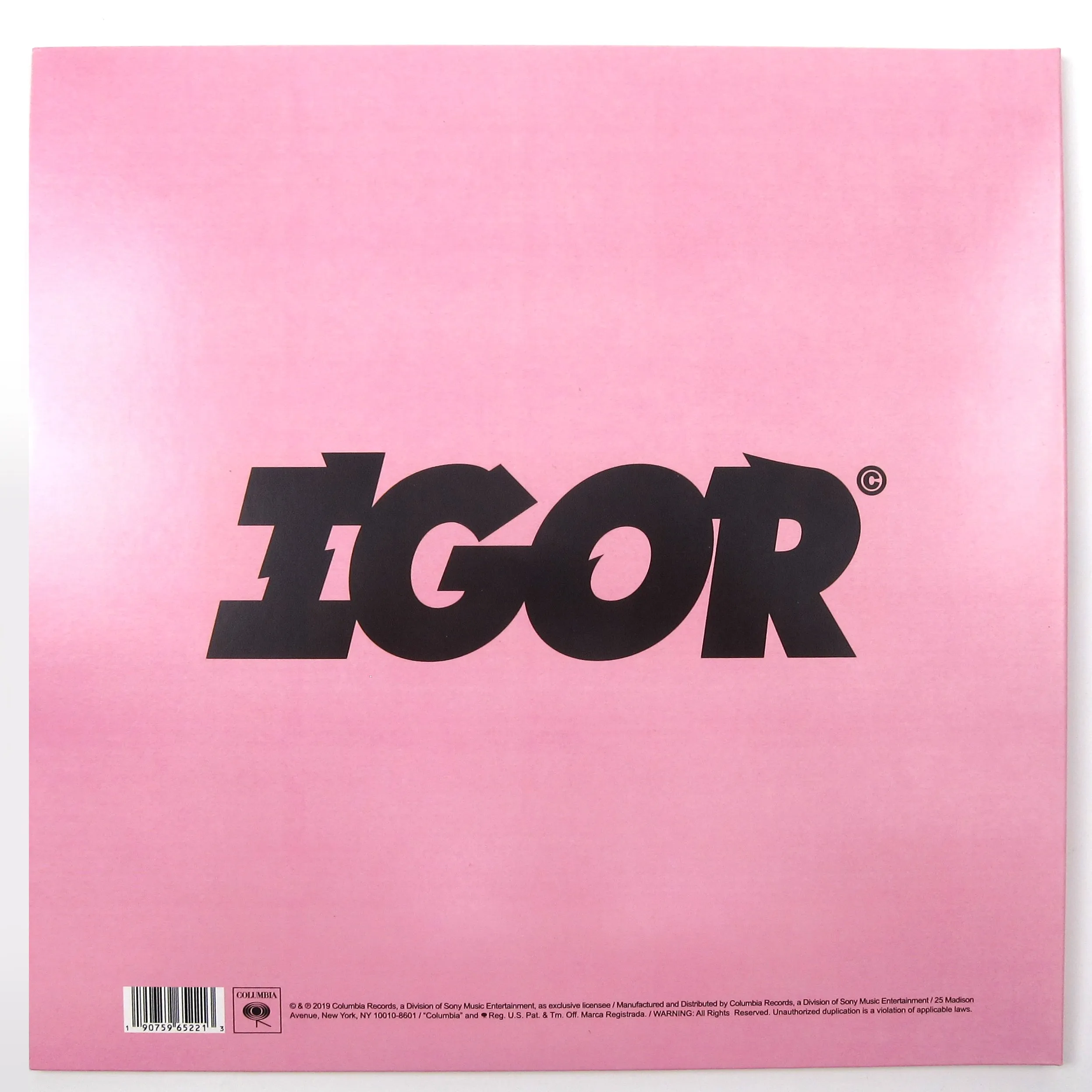 Tyler, The Creator: IGOR Vinyl LP