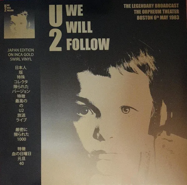 U2-WE WILL FOLLOW (COLOURED LP) (Arrives in 4 days ) hi-fi speaker damping kit,hi-fi panel absorber,hi-fi bass trap