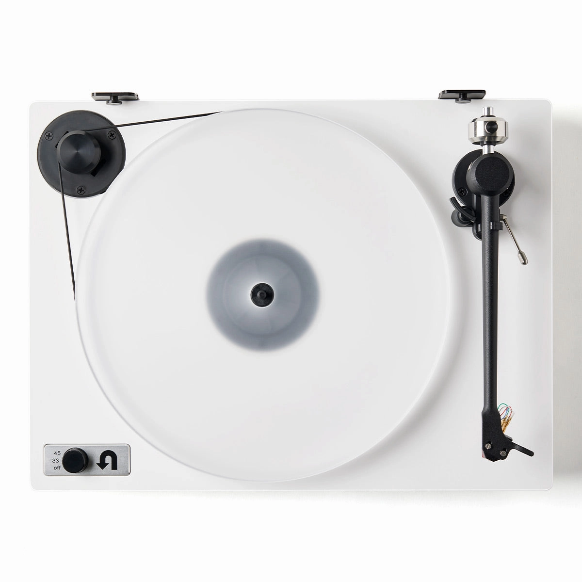 U-Turn Audio Orbit 2 Special Turntable with Built-In Preamp and Ortofon 2M Red Cartridge (White)