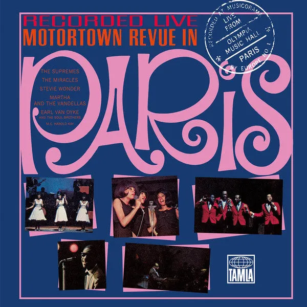 Various  Motortown Revue In Paris (Arrives in 4 days)