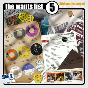 Various  The Wants List 5 (30th Anniversary Of Soulful Rare Grooves)   (Arrives in 4 Days)