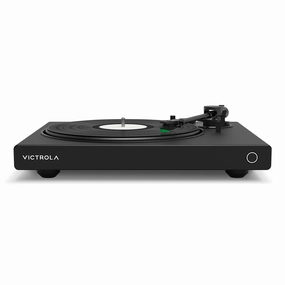 Victrola Hi-Res Onyx Bluetooth Turntable with aptX Adaptive Audio and Audio Technica AT-VM95E Cartridge hi-fi class D amplifier,hi-fi class AB amplifier,hi-fi stereo kit for beginners