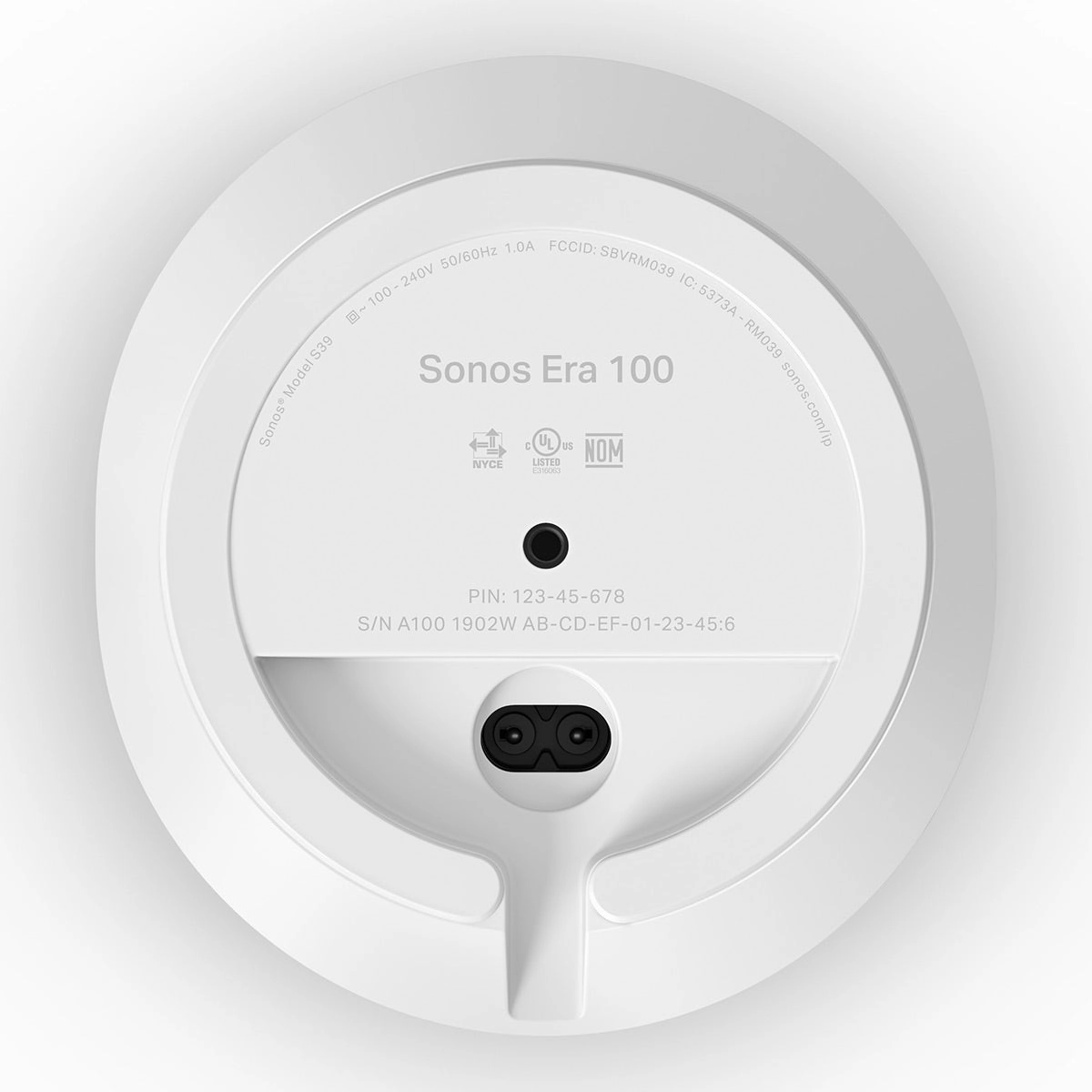Victrola Stream Onyx Works with Sonos Wireless Turntable with Pair of Sonos Era 100 Wireless Smart Speaker (White)