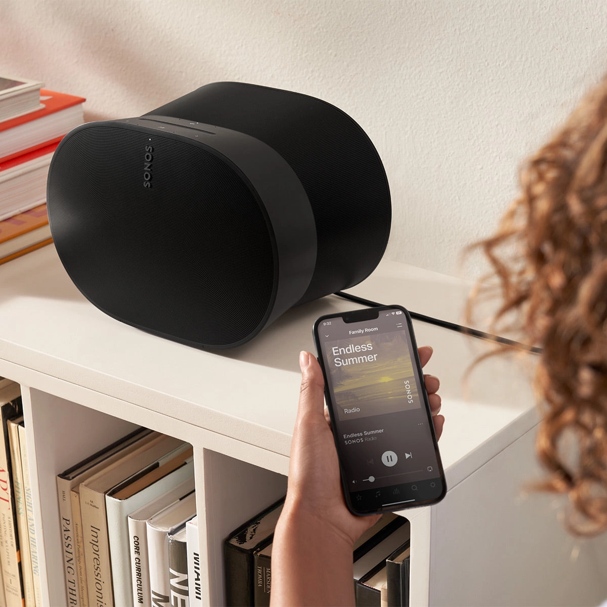 Victrola Stream Onyx Works with Sonos Wireless Turntable with Pair of Sonos Era 300 Wireless Smart Speaker (Black)