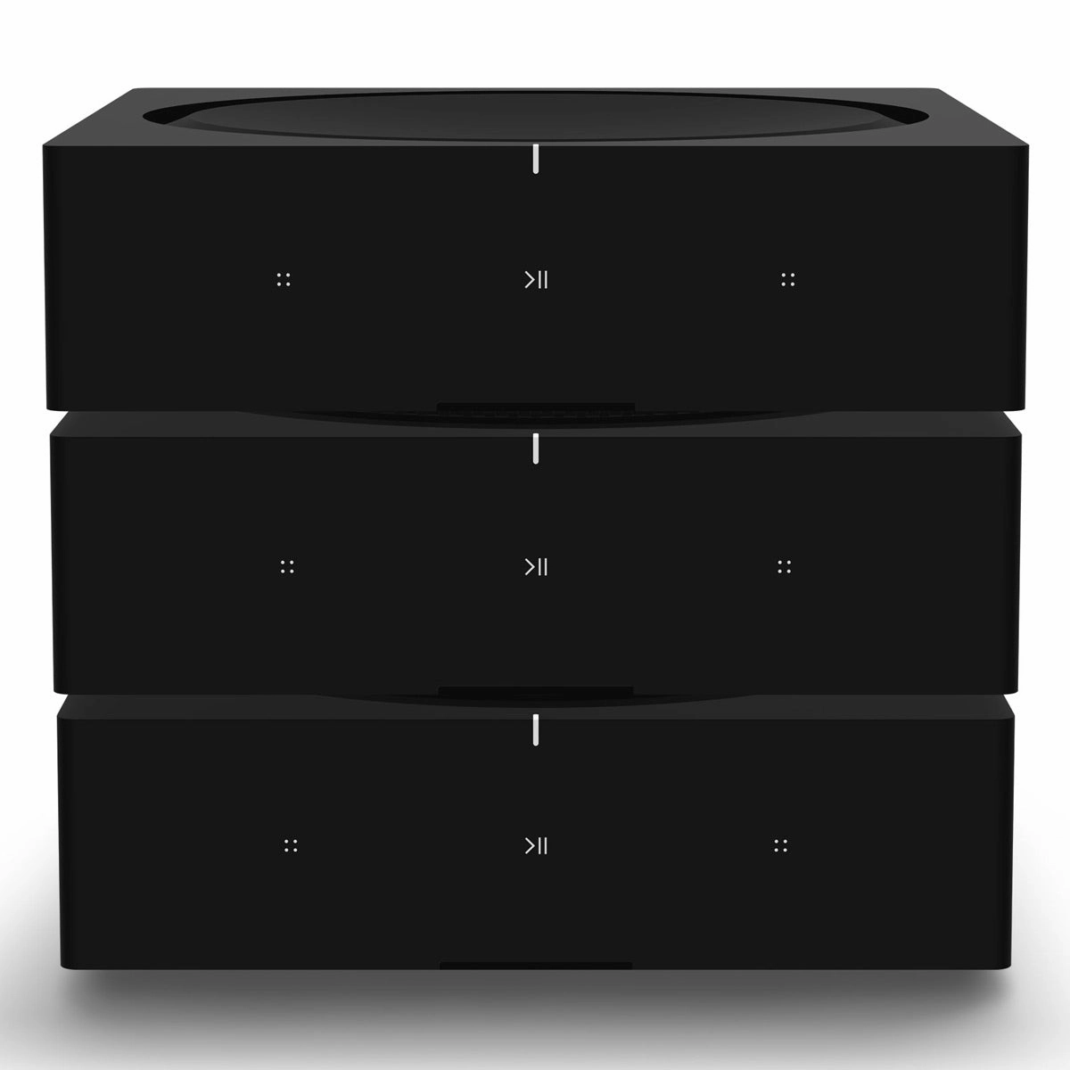 Victrola Stream Onyx Works with Sonos Wireless Turntable with Sonos Amp Wireless Hi-Fi Player