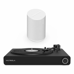 Victrola Stream Onyx Works with Sonos Wireless Turntable with Sonos Era 100 Wireless Smart Speaker (White) hi-fi class D amplifier,hi-fi class AB amplifier,hi-fi stereo kit for beginners