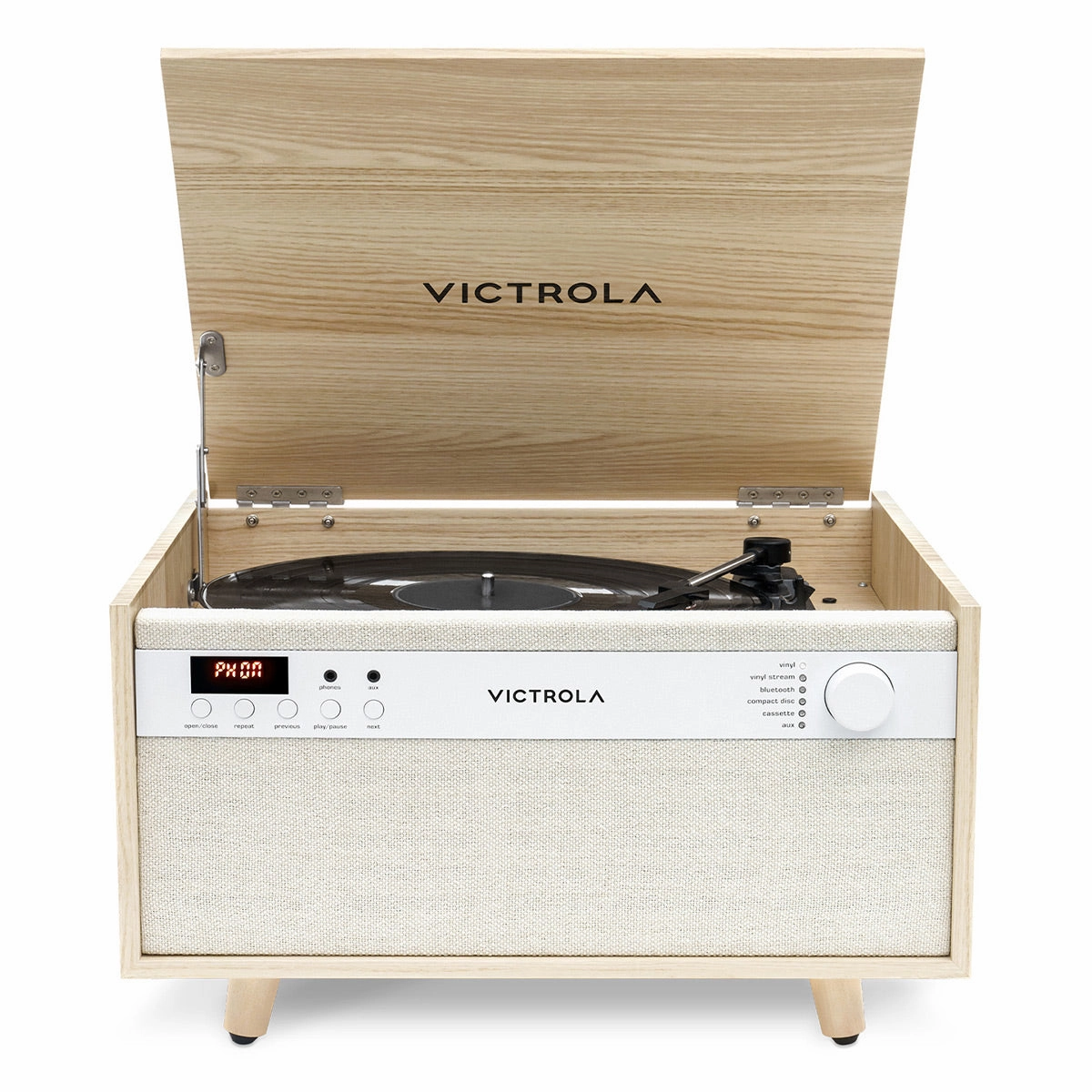Victrola Victrola Century 6-in-1 Music Center (Natural) hi-fi class D amplifier,hi-fi class AB amplifier,hi-fi stereo kit for beginners