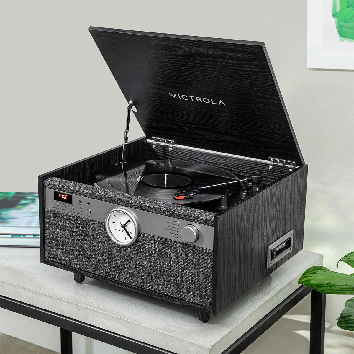 Victrola Victrola Century Signature  6-in-1 Music Center (Black)