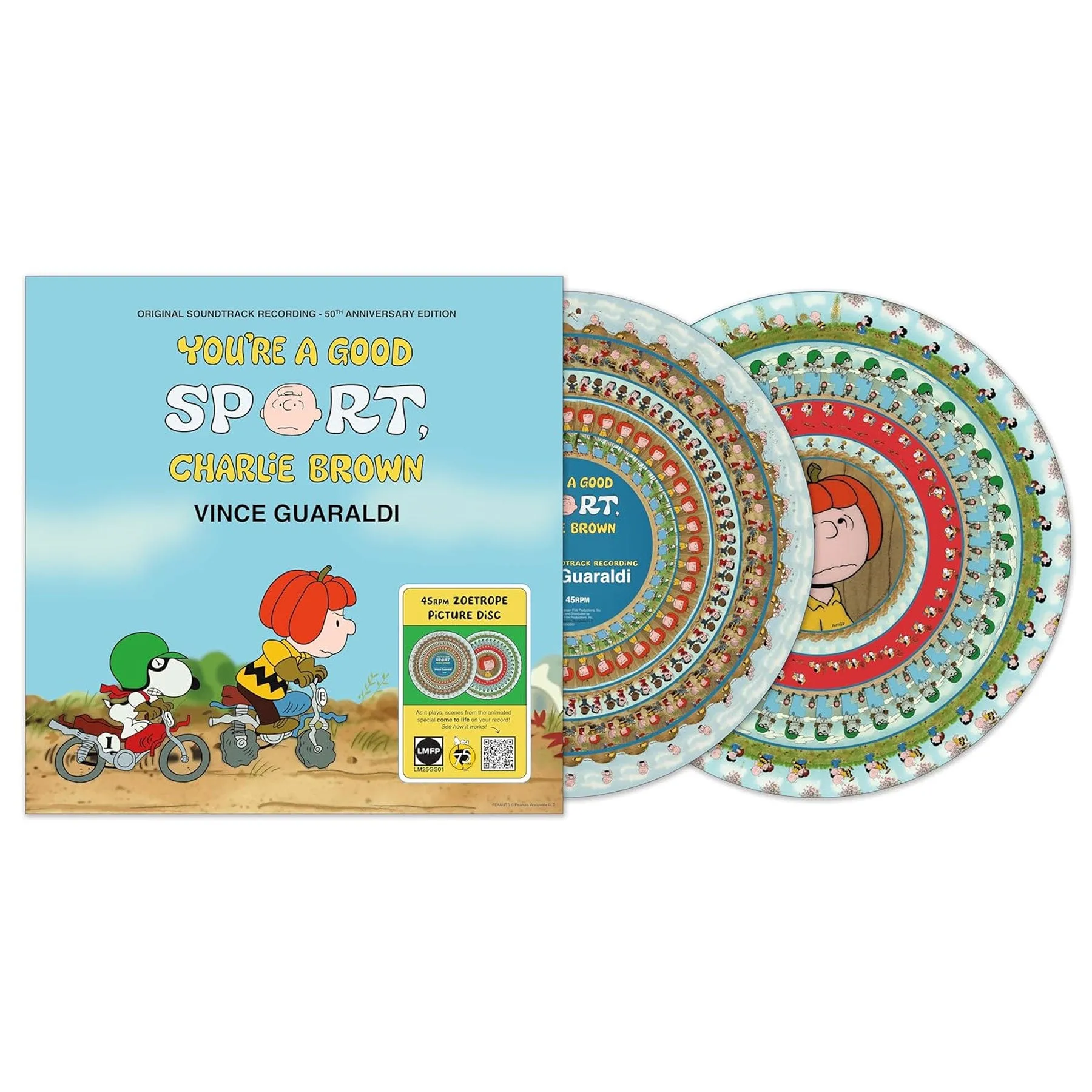 Vince Guaraldi: You're A Good Sport, Charlie Brown Original Soundtrack (Zoetropic) Vinyl LP - PRE-ORDER