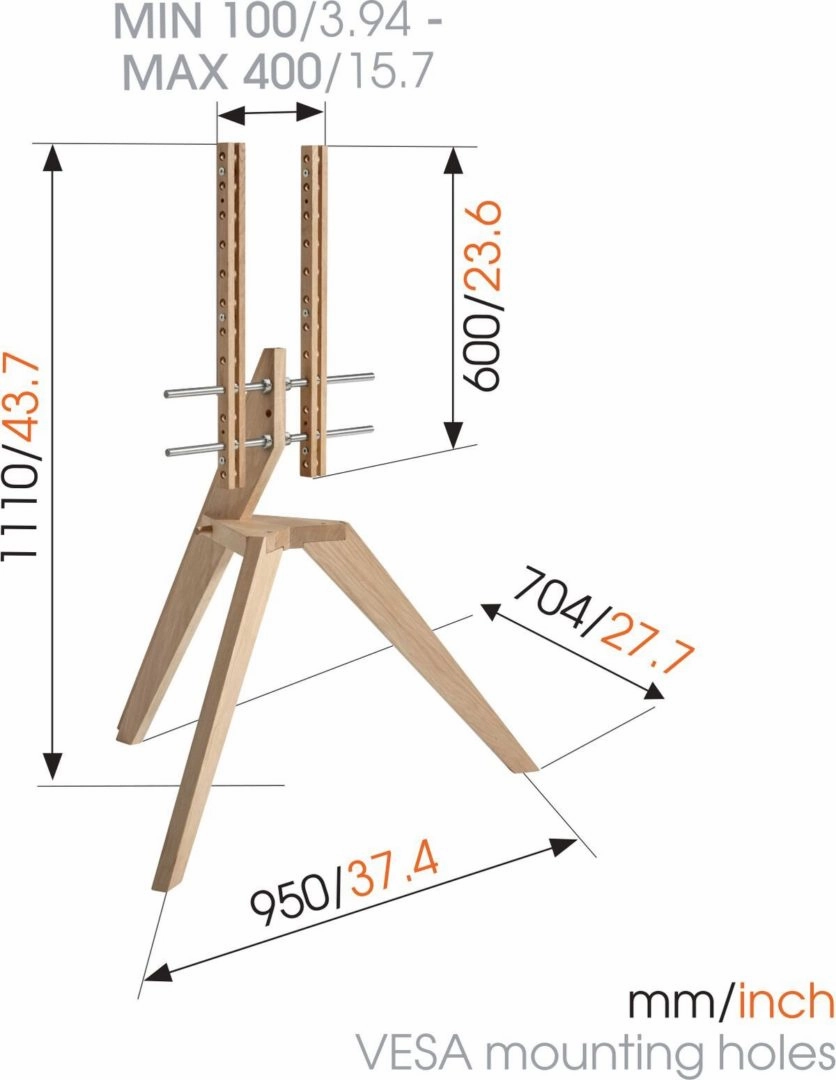 Vogels NEXT OP1 TV Floor Stand