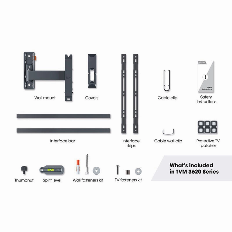 Vogels TVM 3625 Full-Motion TV Wall Mount - 40 to 77" (Each)