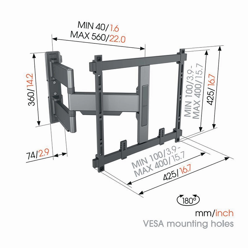 Vogels TVM 5445 Full-Motion TV Wall Mount (Each)
