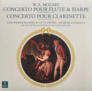 W.A. Mozart* - Jean-Pierre Rampal & Lily Laskine, Jacques Lancelot, Orchestre De Chambre Jean-Fran?ois Paillard, Jean-Fran?ois Paillard C Concerto Pour Flute & Harpe En Do Majeur, K. 297c,   (Arrives in 4 days ) hi-fi music amplifier,hi-fi bluetoot