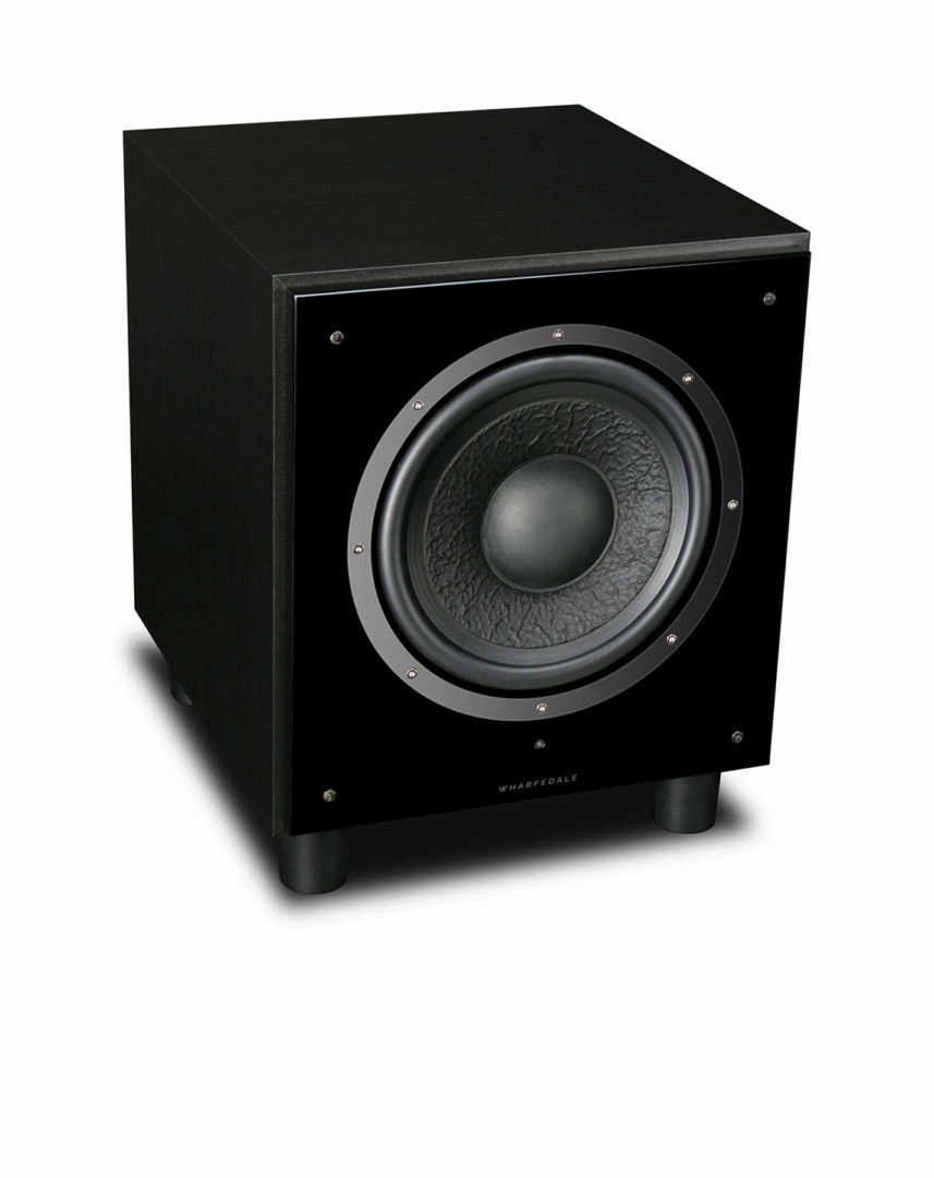 Wharfedale SW-12 - 12 Active Subwoofer 300W hi-fi analog preamp,hi-fi dynamic range audio,hi-fi stereo for TV