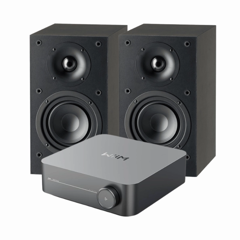 Wiim Amp & Paradigm Monitor SE Atom Bundle