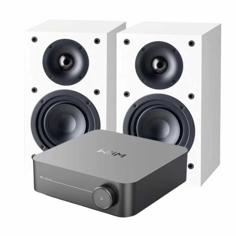 Wiim Amp & Paradigm Monitor SE Atom Bundle hi-fi analog preamp,hi-fi dynamic range audio,hi-fi stereo for TV