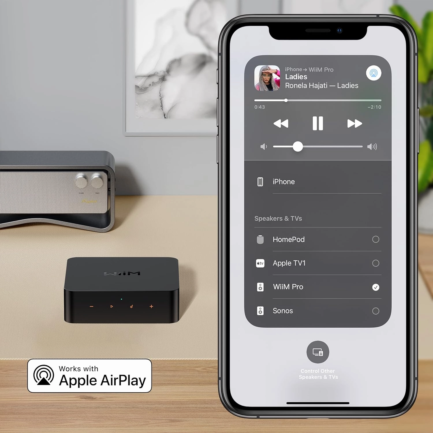 WiiM Pro WiFi Multiroom Streamer (Each)