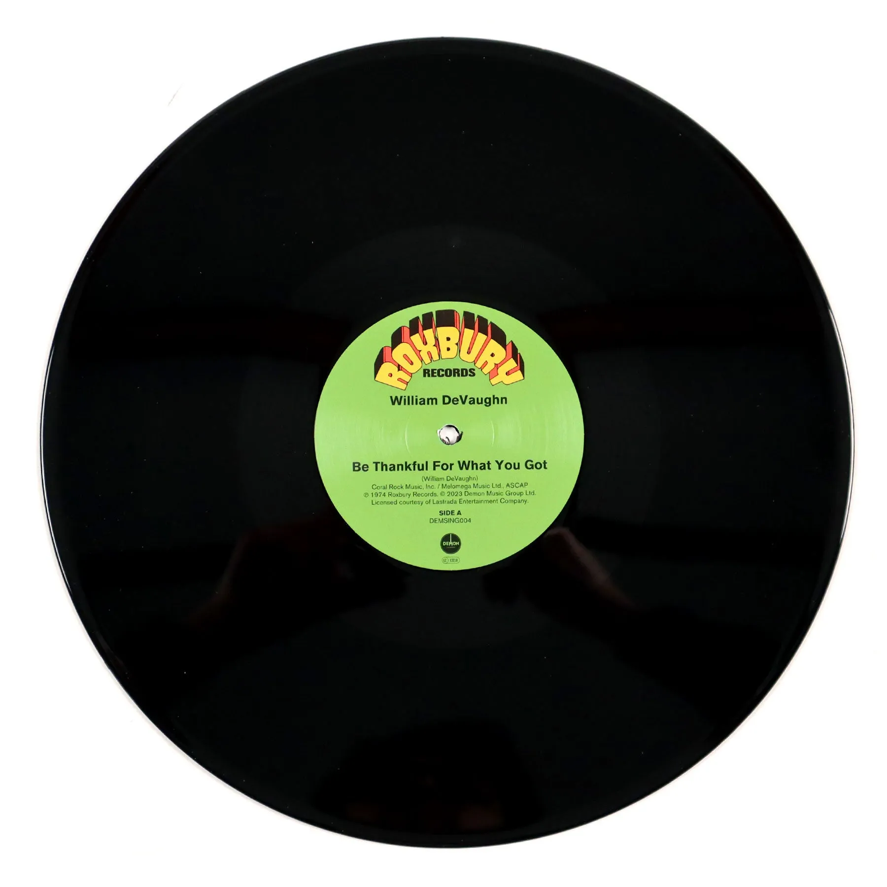 William DeVaughn: Be Thankful For What You Got Vinyl 12"