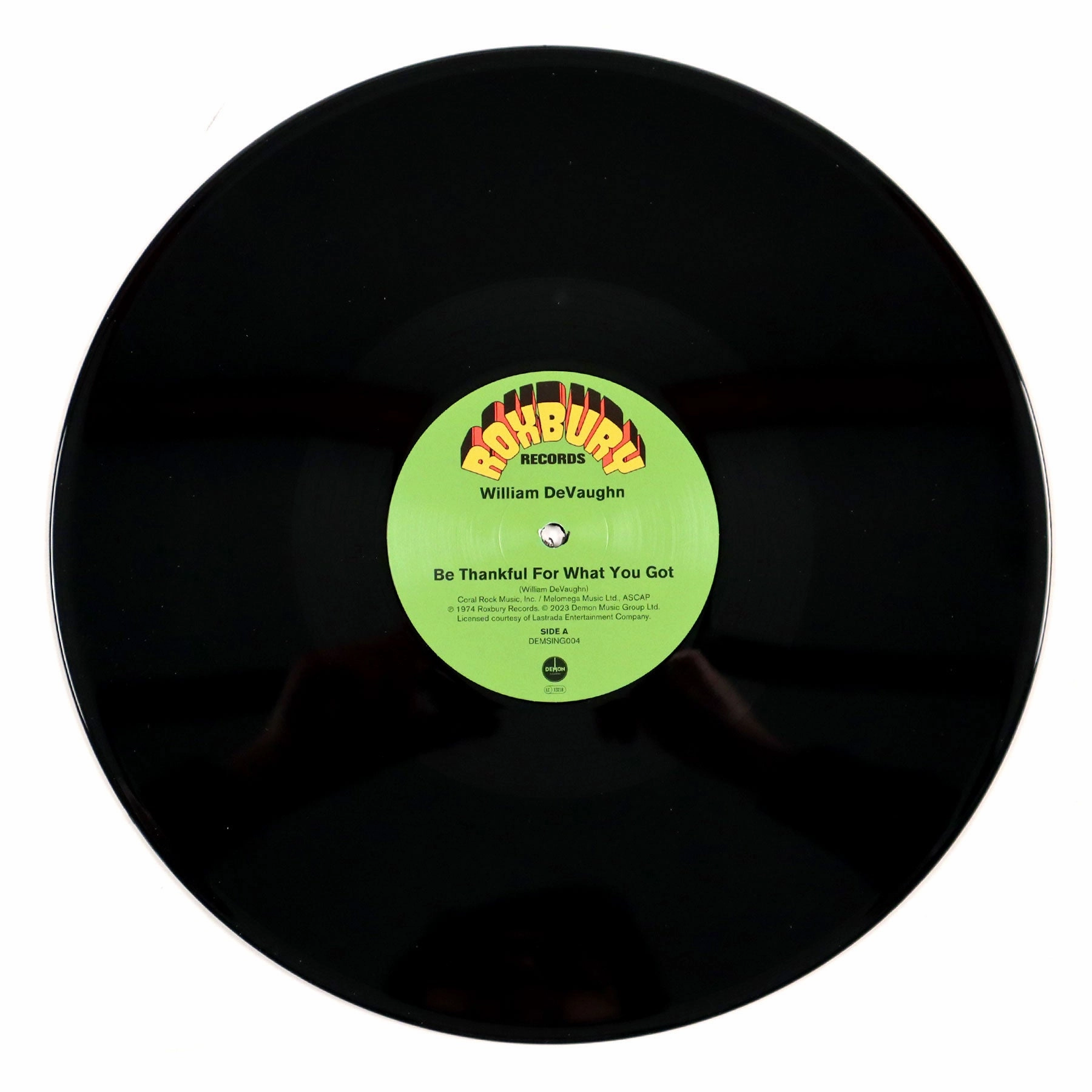 William DeVaughn: Be Thankful For What You Got Vinyl 12"