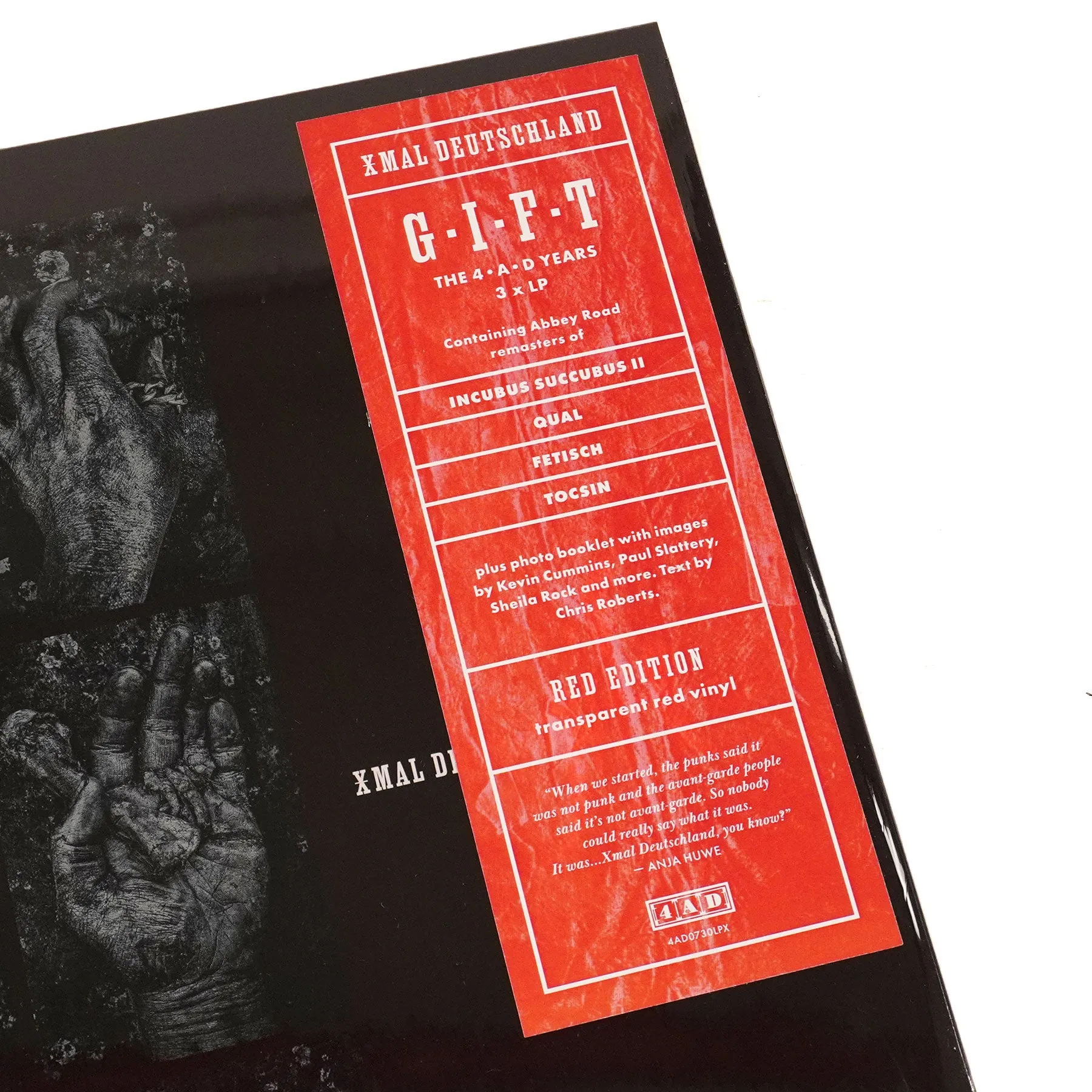 Xmal Deutschland: Gift - The 4AD Years (Colored Vinyl) Vinyl 3LP