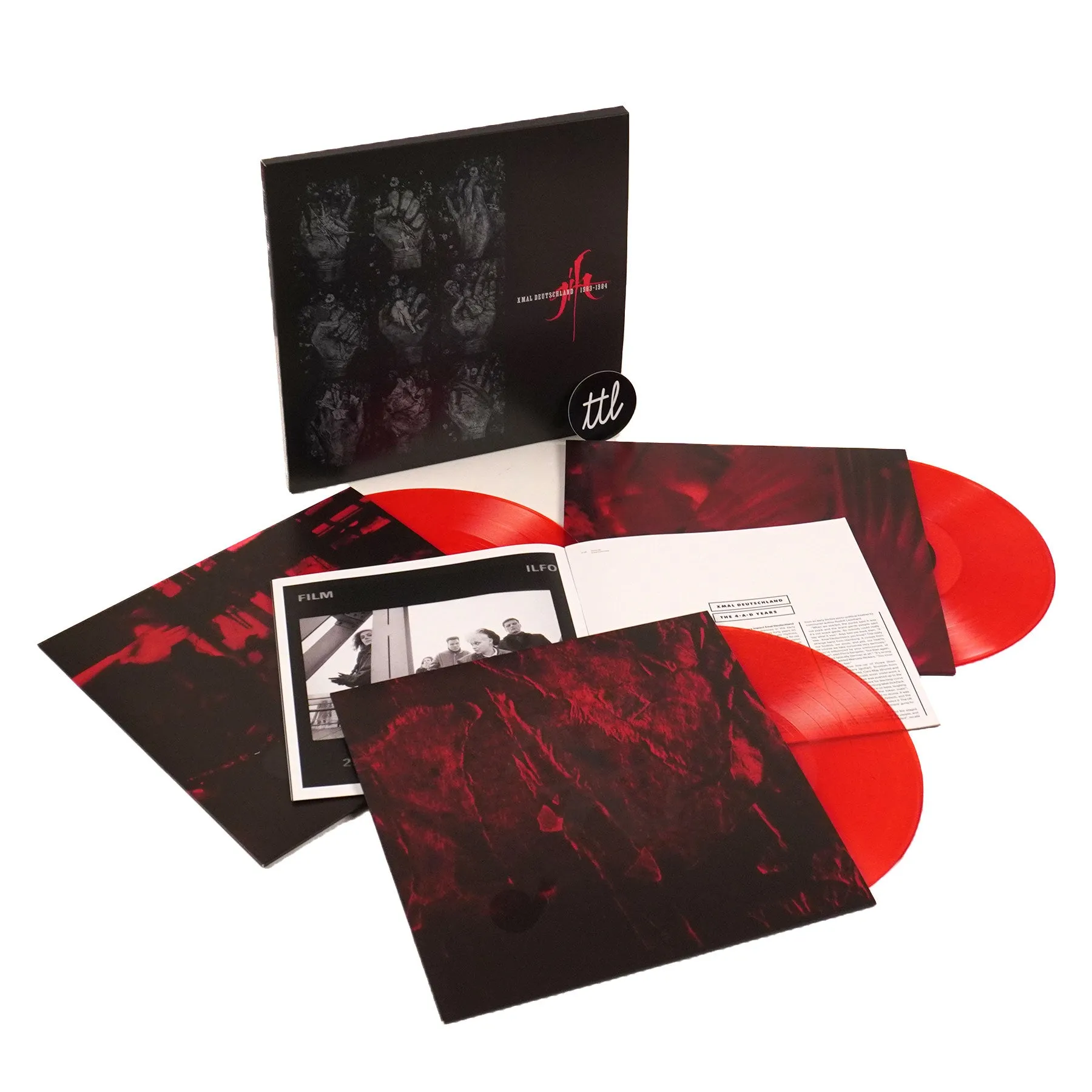 Xmal Deutschland: Gift - The 4AD Years (Colored Vinyl) Vinyl 3LP