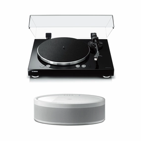 Yamaha MusicCast Vinyl 500 Turntable with MusicCast 50 Wireless Speaker (White) hi-fi class D amplifier,hi-fi class AB amplifier,hi-fi stereo kit for beginners